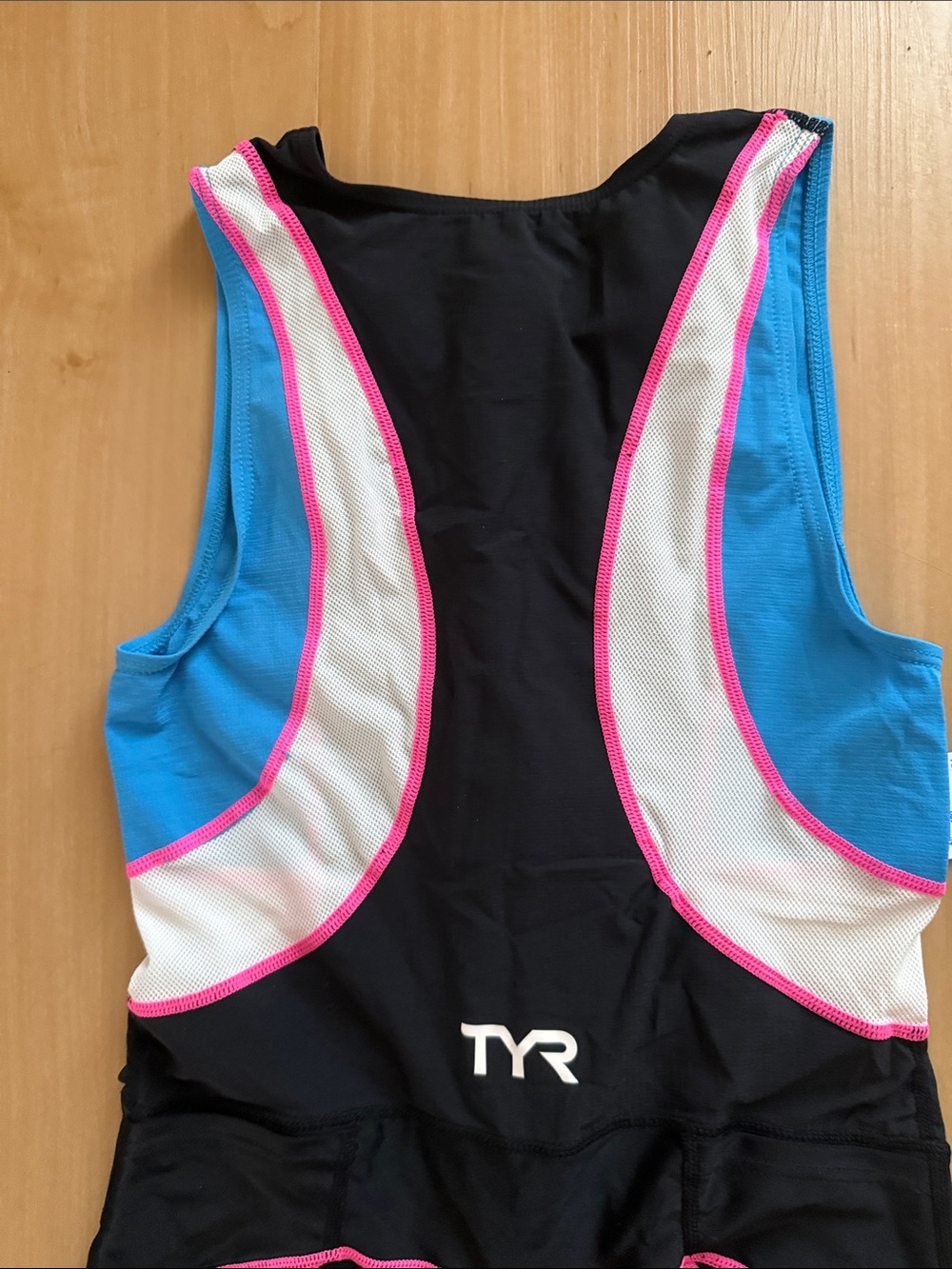 TYR WOMEN TRIATHLON RACESUIT KIT FRONT ZIPPER ATHLETIC FIT SZ XL
BLACK BLUE NWOT - Picture 11 of 13